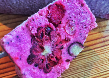 Vanilleyoghurt ijs met fruit recept