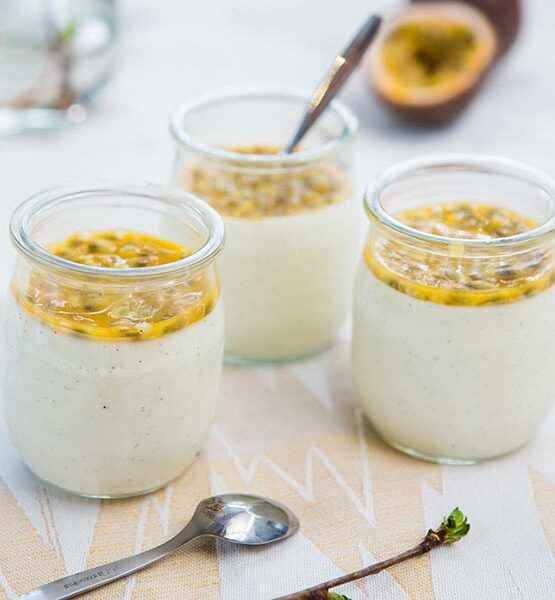 Karnemelk panna cotta recept