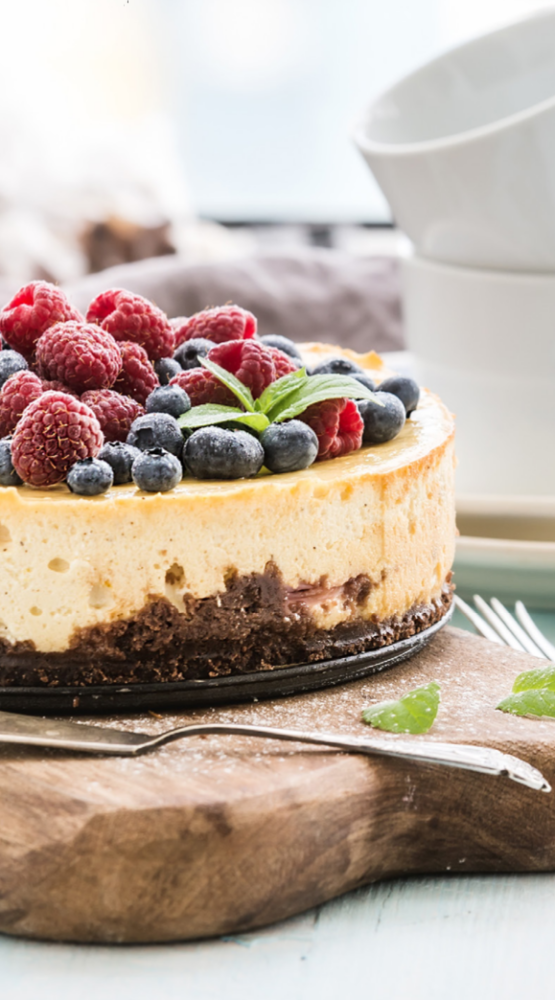 Vanilleyoghurt taart